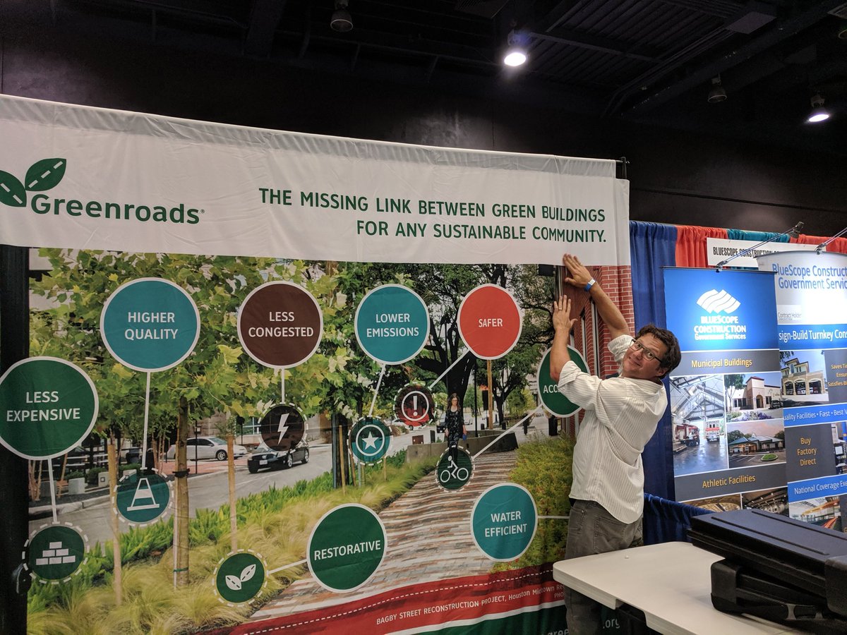 transportcncl's tweet image. Our Board Chair @cyclanthony earning his keep! Come see us at #PWX2019 Booth 218!