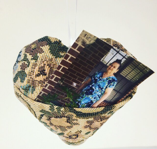 memories_mama's tweet photo. Happy Grandparents Day!
Here is my grandmas pic in a Memory Heart I made from a pillow that belonged to her ❤️
#GrandparentsDay #grandma #grandpa #abuela #grandmother #memoryheart #memorial #memorialgift #christmasgifts #giftforgrief #birthdaygift #ornament #grandfather https://t.co/vNJhQJCBgw