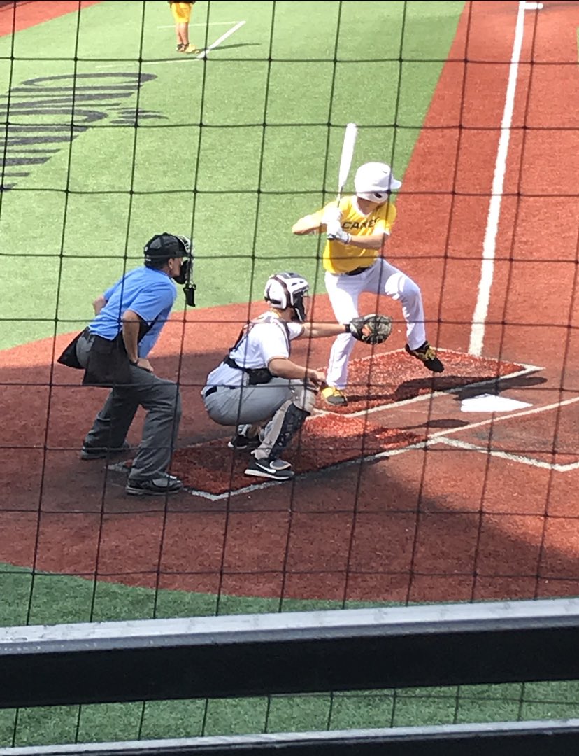 Rosscarnes's tweet photo. Big thank you to @GoBearcatsBASE for having us out today. @midlandthawks @Midland_Redskin https://t.co/bb3FOLImrJ