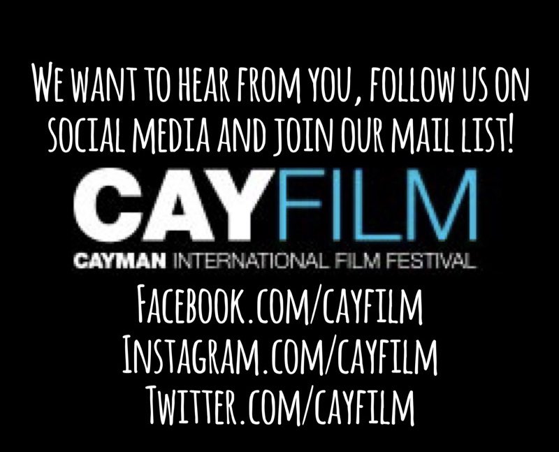 🎬 Love Cayfilm? Want to see it return in 2020? We want to hear from you! Subscribe to our mail lost either by DMing us here with your full name and email, or by clicking the link on FB using the tabs. Follow us on all platforms for the latest news! #cayfilm #filmfestival