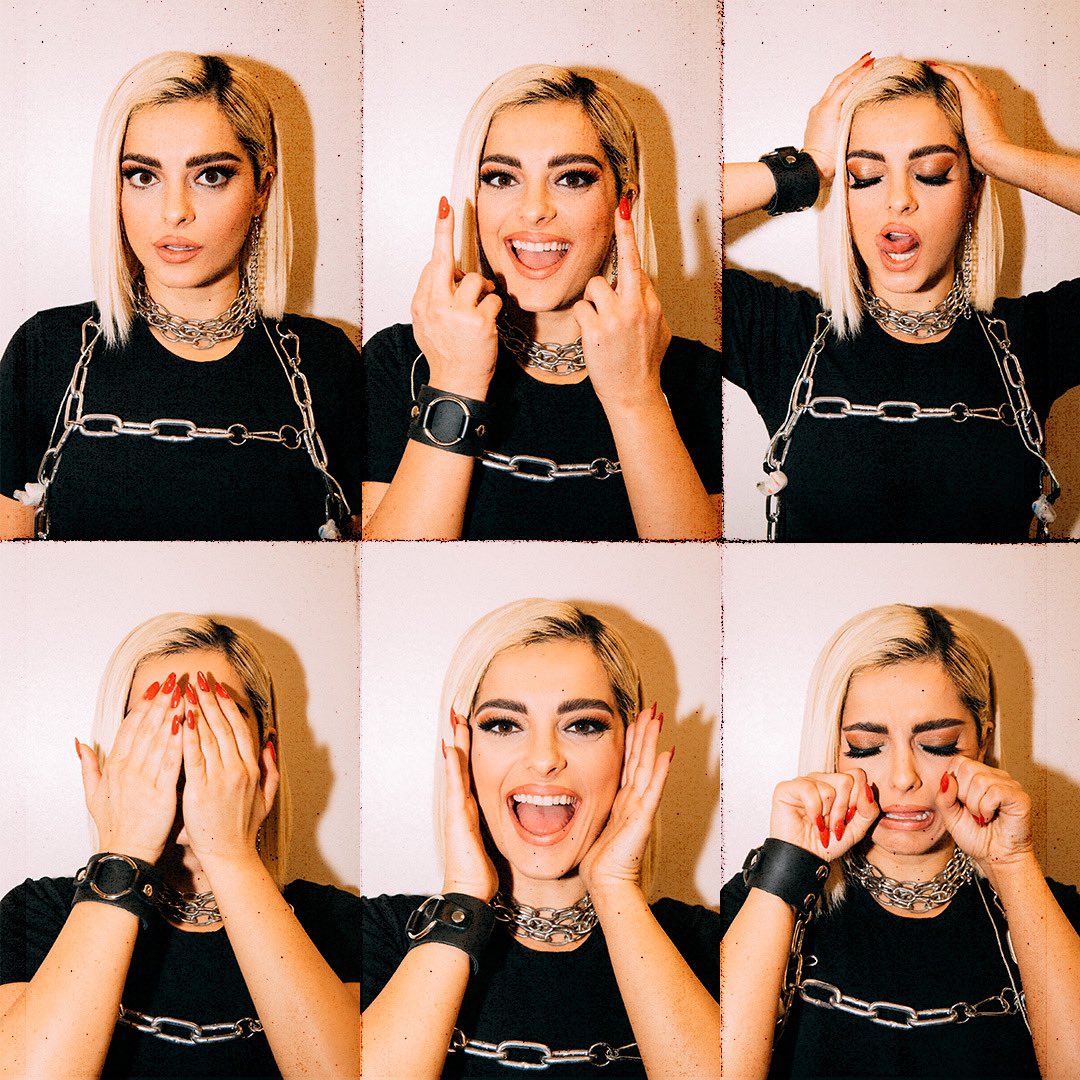 BebeRexha's tweet image. 6 different ways to react to a dick pic