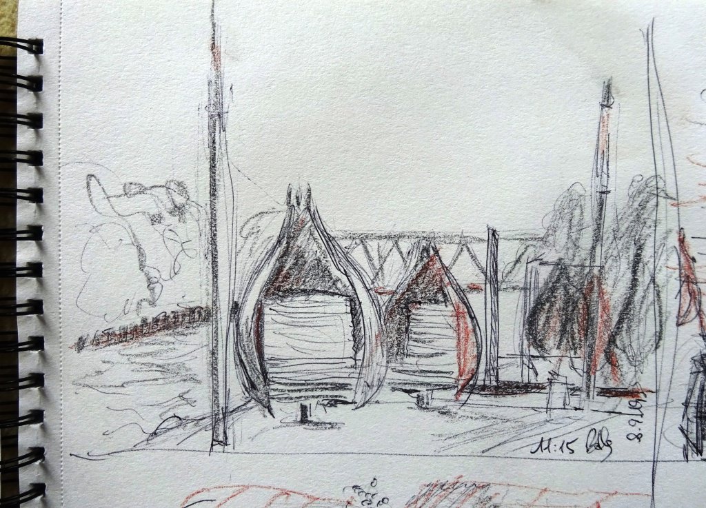 bag_finearts's tweet photo. Der erste #Sonntagsrundgang "#Scribbeln" - ein leicht nebliger Morgen zwischen #Kunstschule + #Marina, #BadEssen. Und immer wieder lugt der Kirchturm herüber. Für jede Skizze gibts max. 10 min Zeit, um die schnelle Auffassungsgabe und die eigene Handschrift kennen zu lernen. https://t.co/6ZCFiWvG0L