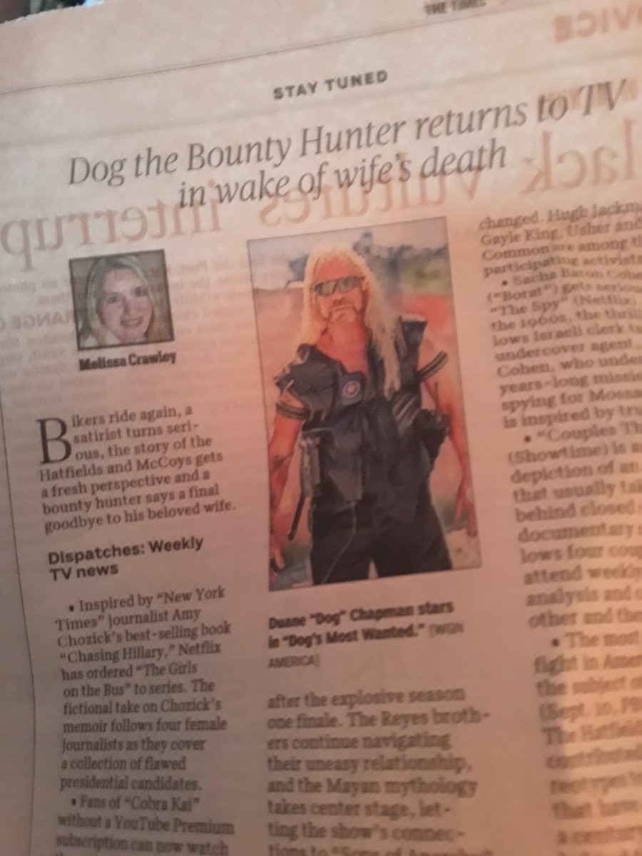 Anna93768150's tweet photo. Makes for a good day seeing this guy in my local paper.
@MrsdogC
@DogBountyHunter
@OfficialDOGNews
@theRealJaneBond
@bobbybrown719
#DogsMostWanted
#ThisOnesForBeth https://t.co/b2x3mgpKuS