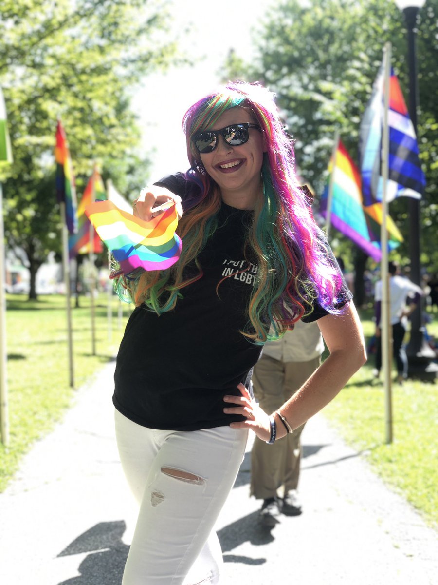 _KOBrien's tweet photo. HAPPY PRIDE!! 🏳️‍🌈🌈✨ love being apart of such an inclusive team at @wcax. Were you at today’s events??? Let me seeee your photos! #VTPride https://t.co/1GB6fb45So