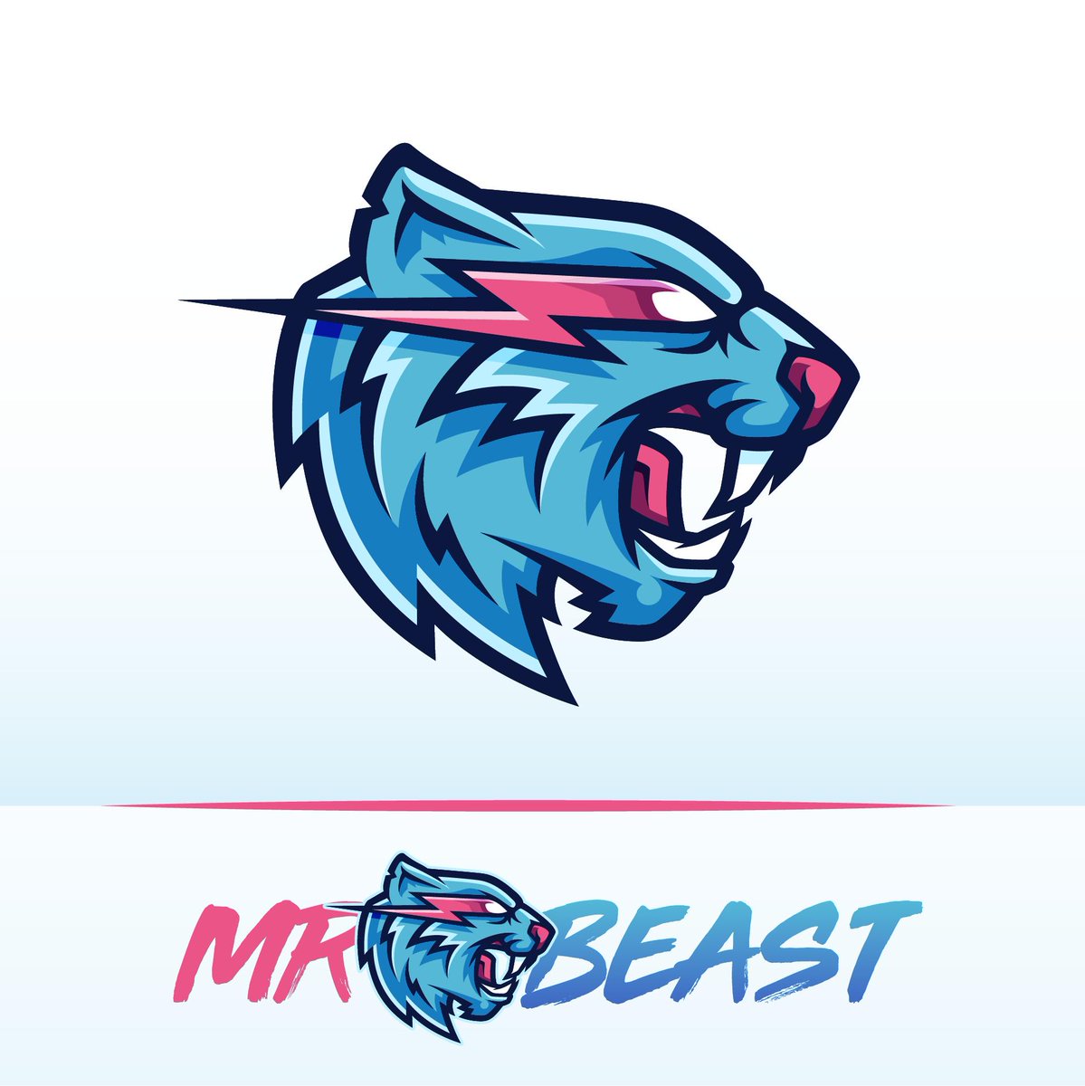 Haen's tweet photo. About a year and a half ago @MrBeastYT commissioned me to revise his logo. About 22M subs later I've given it another go.

Please share and get this tweet to Jimmy 🙏 https://t.co/PkSFJVrNkO