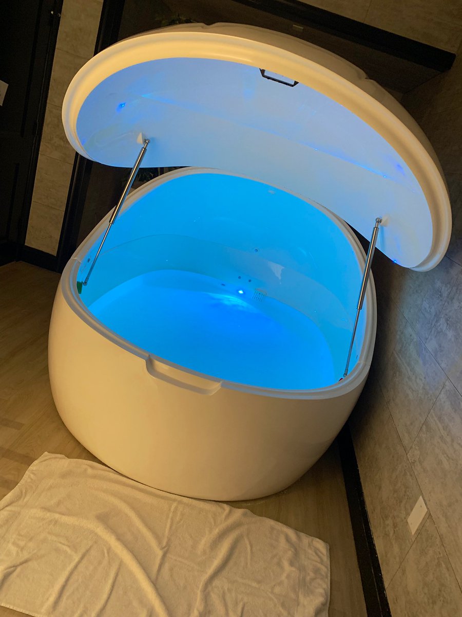#SelfCare this weekend with #FlotationTherapy. Very relaxing and worth it!