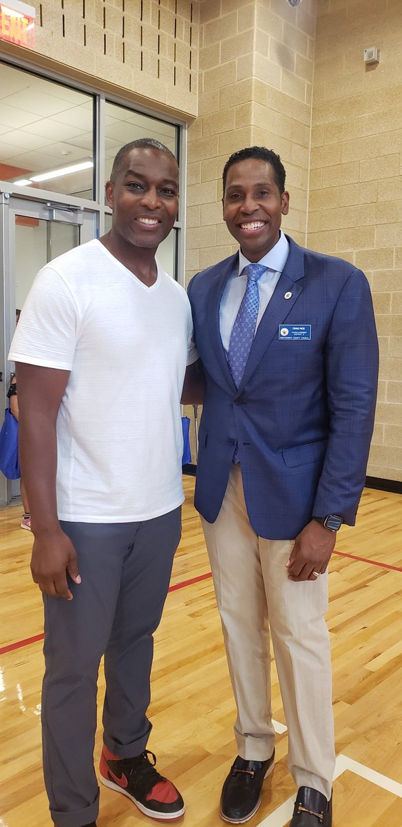 kennybey's tweet photo. With Councilmember Rice @ the grand opening of the new Wheaton Rec / Library. @blairprincipal https://t.co/NoBkO3P74p