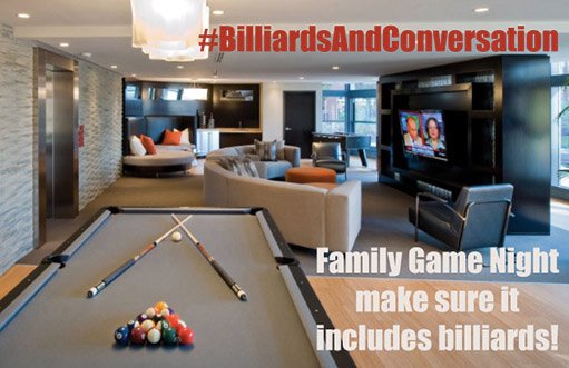Have you thought about how you use your home for entertaining lately? Now that the weather is changing, get your indoor game on with #billiards  <a href="/champbilliards/">Championship</a>