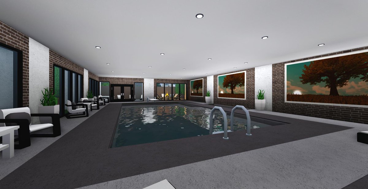 Bloxburg Indoor Pool Ideas