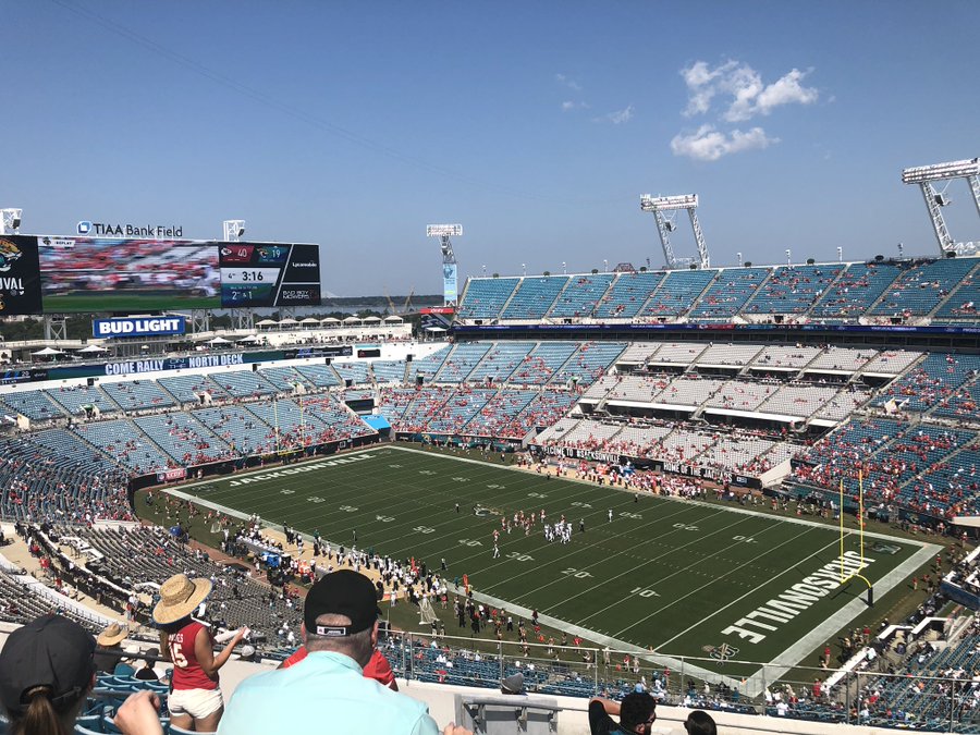 Weak1: Seats Still Empty for Several Teams as NFL's 100th Season ...