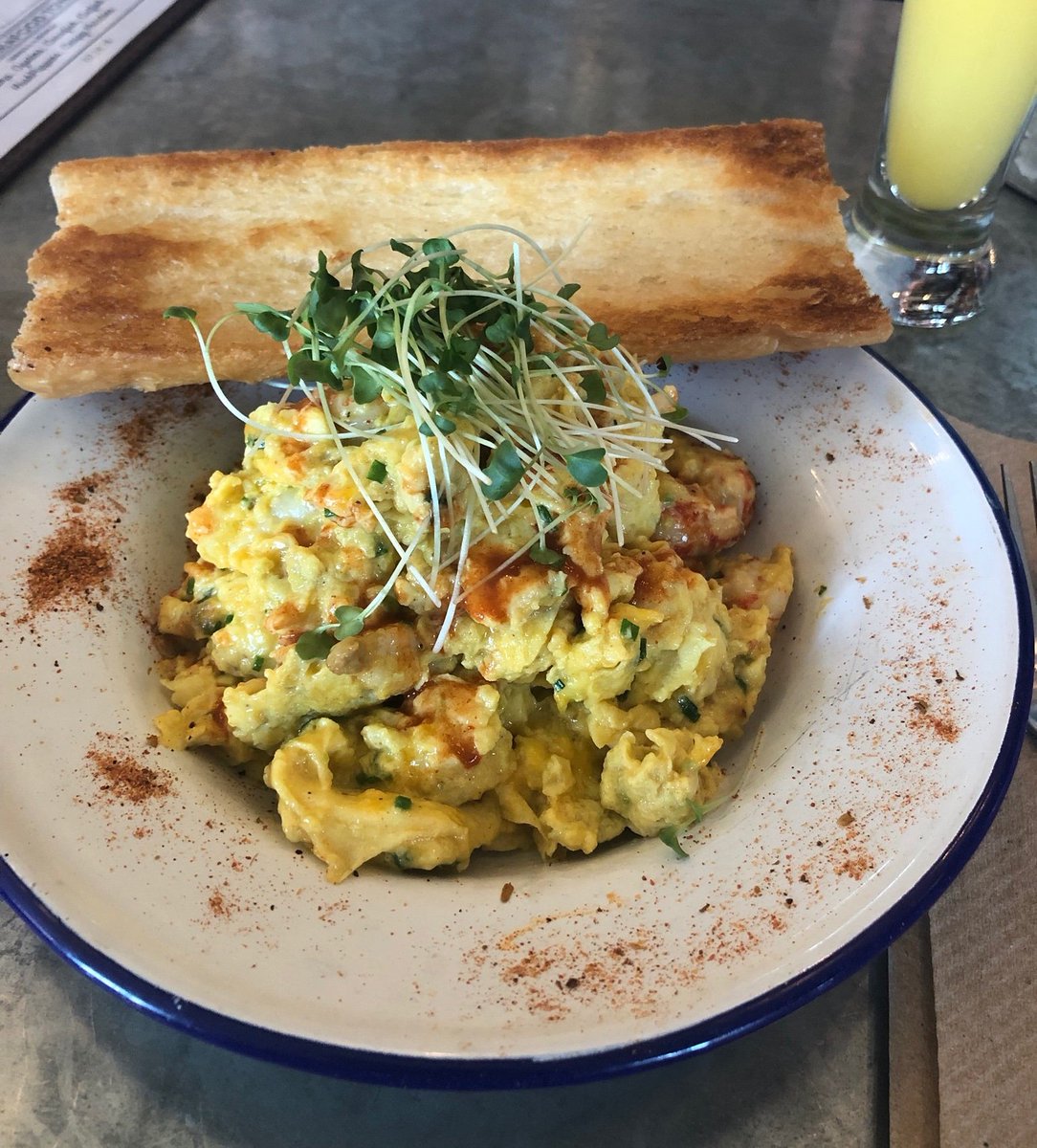 AskCHCA's tweet photo. Sunday Funday gets kicked up a notch! Check out Pierre Sanders from @LHChicago's Brunch Pick from @InaMaeTavern. The Crawfish Scrambled Eggs are not to be missed! π³ #AskCHCA
π·: ig/jeanparispierre https://t.co/0Crsedpc3z