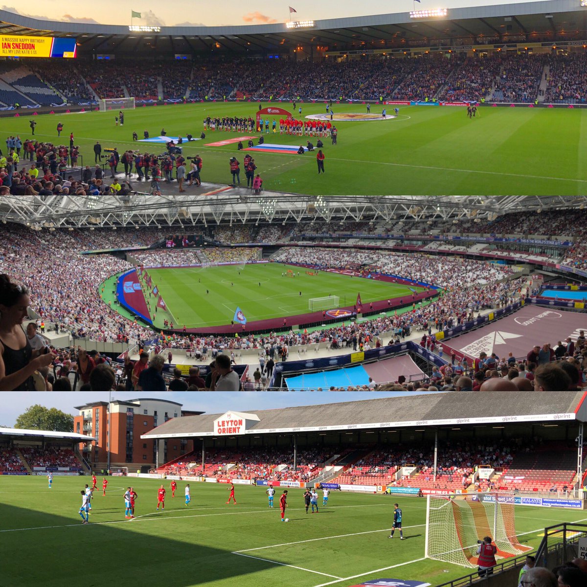 From League 2 action at Brisbane Road watching <a href="/leytonorientfc/">Leyton Orient FC</a>, to a Premier League match at London Stadium with <a href="/WestHam/">West Ham United</a>, before a final trip to the historic Hampden Park to check out Scotland v Russia in Euro Qualifiers. Three weeks in the UK didn’t disappoint!