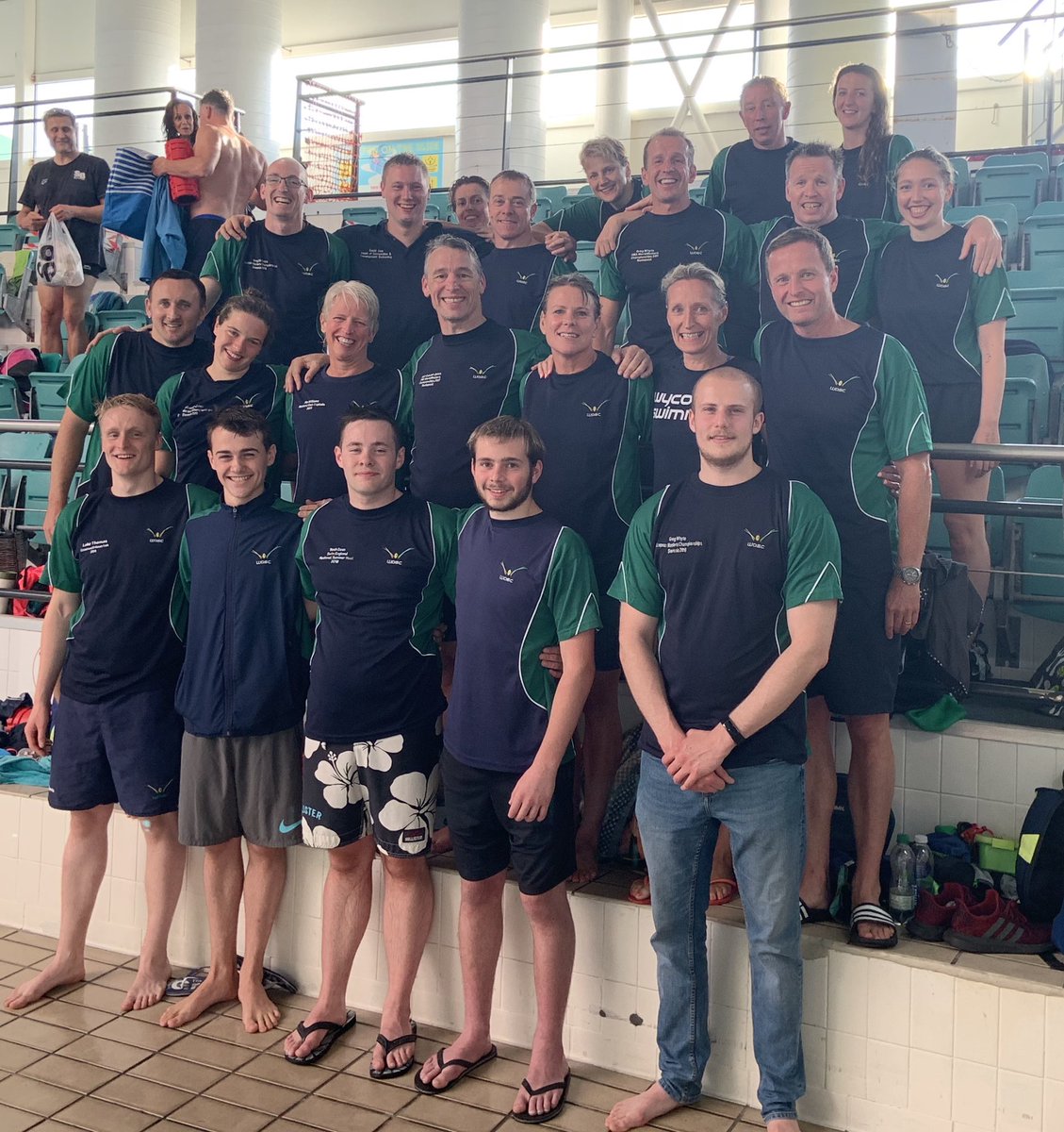 gpwhyte's tweet photo. Great day with the mighty @Wycombe_Swim #Masters #GreenArmy today at the County Champs. 
Best Team Winners
#TeamWorkMakesDreamwork https://t.co/DP9zUy90RQ