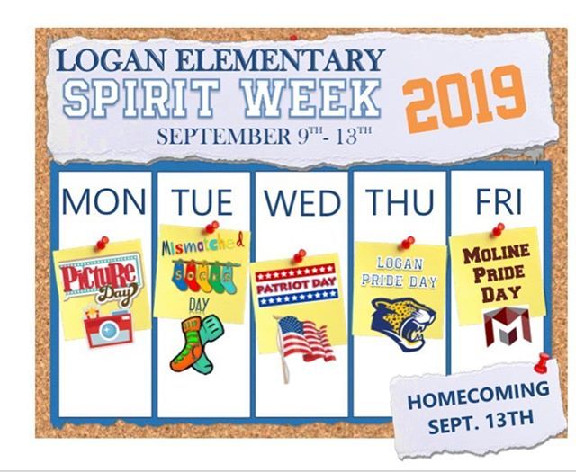 ferguson2355's tweet photo. Spirit week is this week!! Starting off with Picture Day on Monday and leading up to our Homecoming Friday!! https://t.co/EUH73HAOBz https://t.co/jEyXPo4FGO