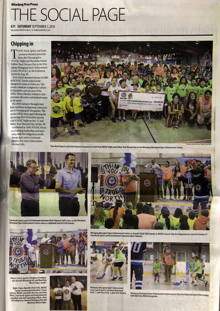 kevin_chief's tweet image. Chi-Miigwech @NHLJets @ManitobaMoose celebrating Indigenous youth in sport &amp;amp; culture!! #ChippingIn #ThisIsHockey #FollowYourDreams