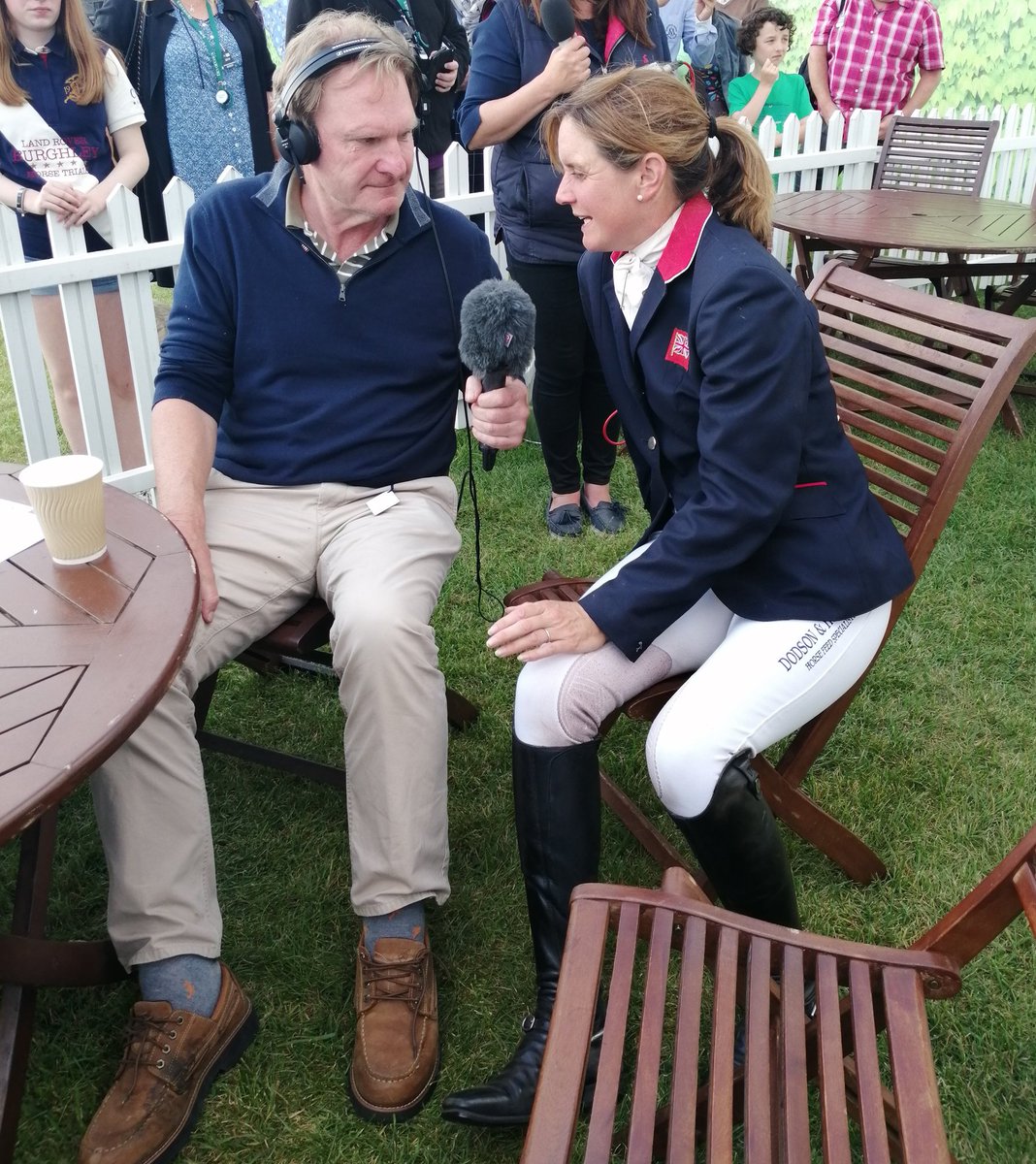 This year's runner up @Piggy_French is with us now to give her reaction.

#LRBHT2019 @LRBHT_Official