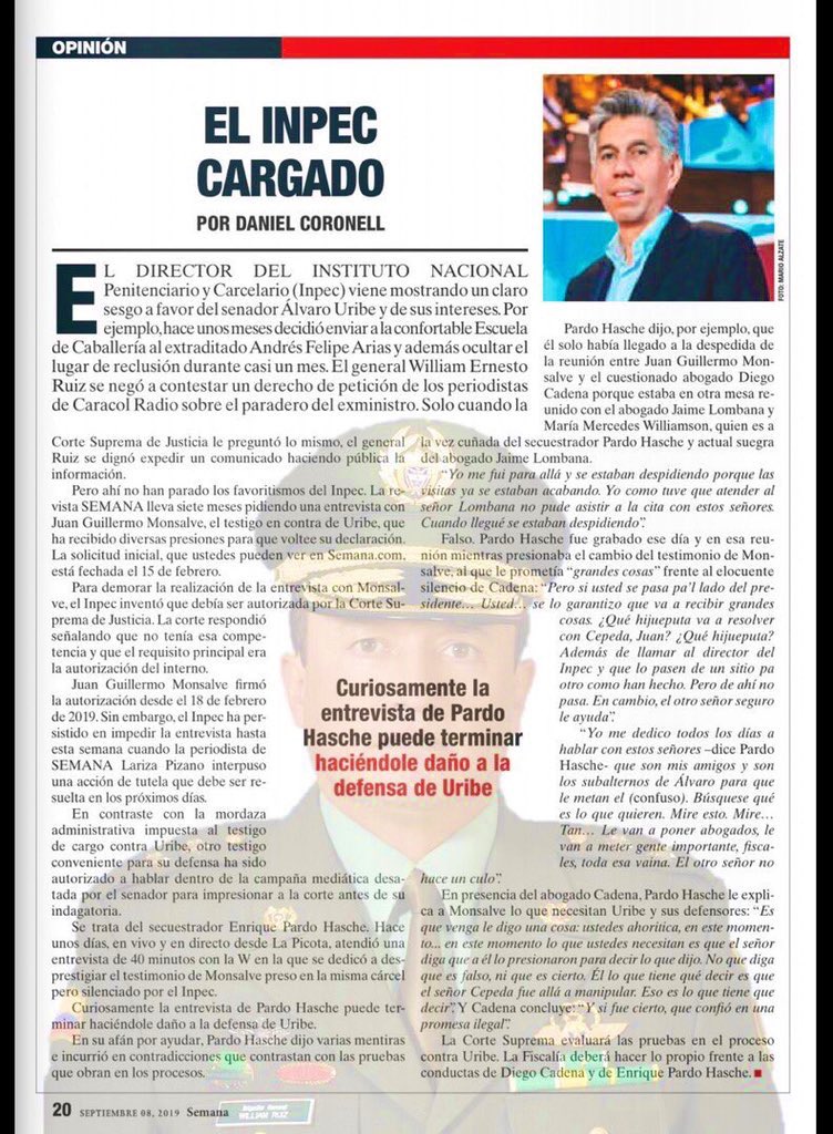 FilosofoBart's tweet photo. Que se acabe @NoticiasUno es una verdadera pena, pero sin duda el mejor legado que deja son los domingos del mega crack @DCoronell que espero sigan por mucho tiempo...
#ElInpecCargado https://t.co/ljXpj1jm1V