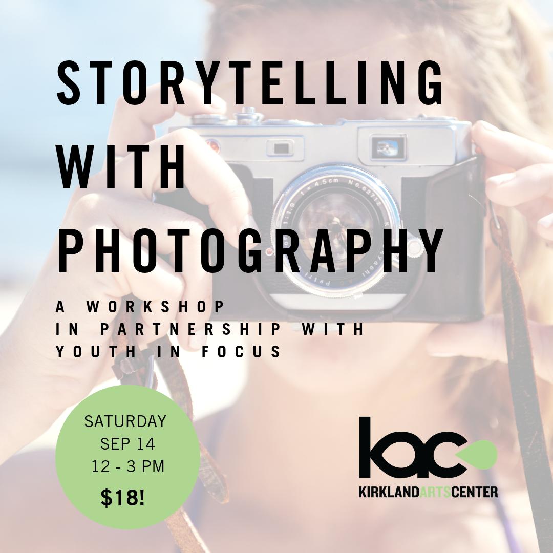 Want to improve your photography skills and express your creativity in a new way? This workshop is for you! Storytelling with Photography - a workshop in partnership with <a href="/YIF_Seattle/">Youth in Focus</a> next Saturday!
buff.ly/2ZQwTSD