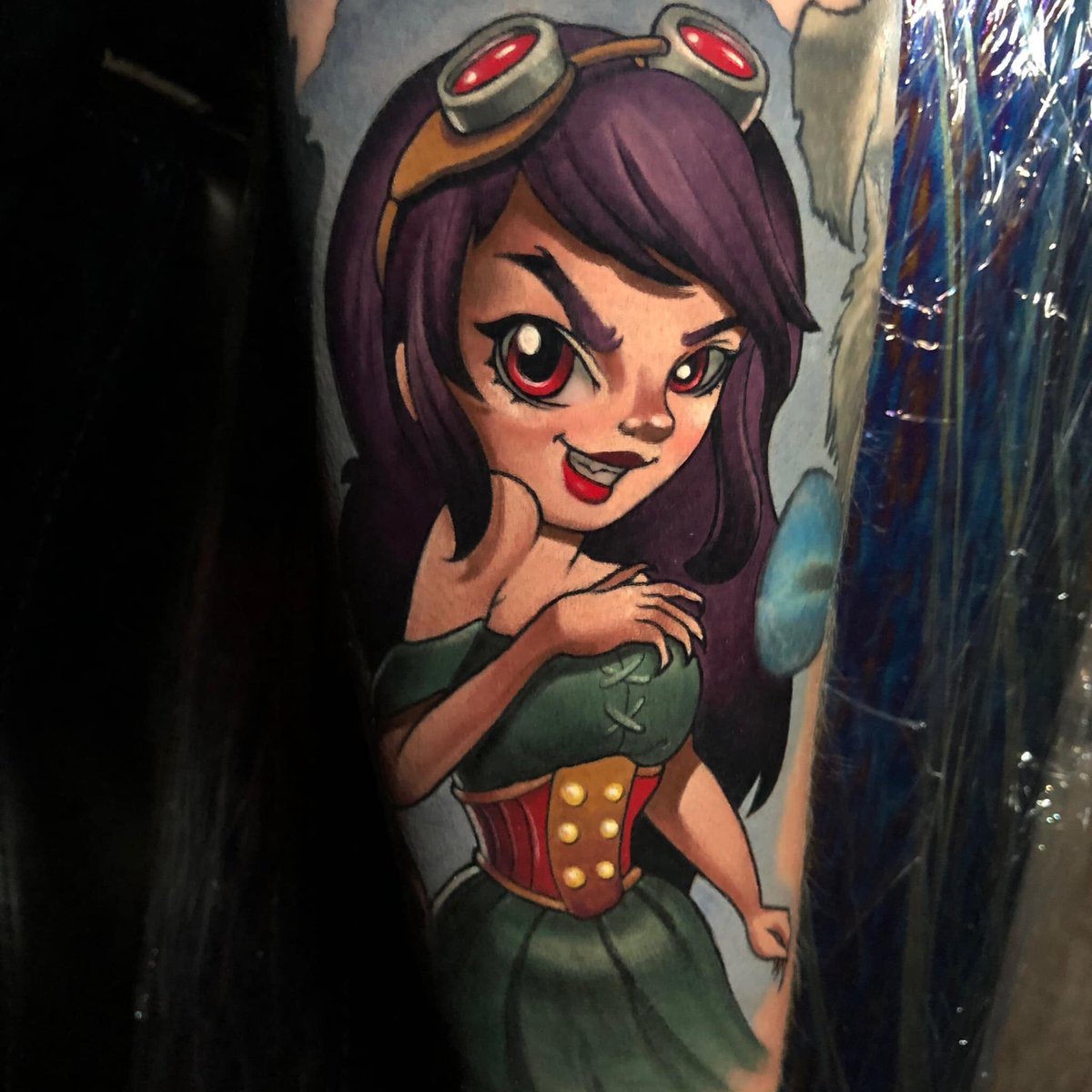 Allisin Riot (@allisintattoos) on Twitter photo Vampire chick from yesterday!! I had a lot of fun working on this with you Jessica! You always give me the coolest ideas and let me run with it! Thanks again! <a href="/inkmaster/">Ink Master</a> Vampire chick from yesterday!! I had a lot of fun working on this with you Jessica! You always give me the coolest ideas and let me run with it! Thanks again! <a href="/inkmaster/">Ink Master</a>