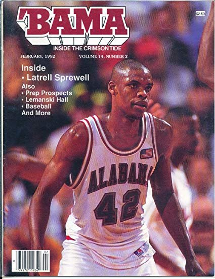 Happy Birthday to Latrell Sprewell.   Roll Tide 