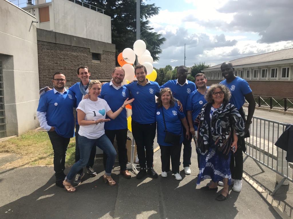 LeleuxNicolas's tweet photo. Merci aux St Briciens pour leur accueil bienveillant au forum des associations. Fier de cette belle équipe, merci ensemble pour Saint- Brice. https://t.co/lNOV9NtLUN