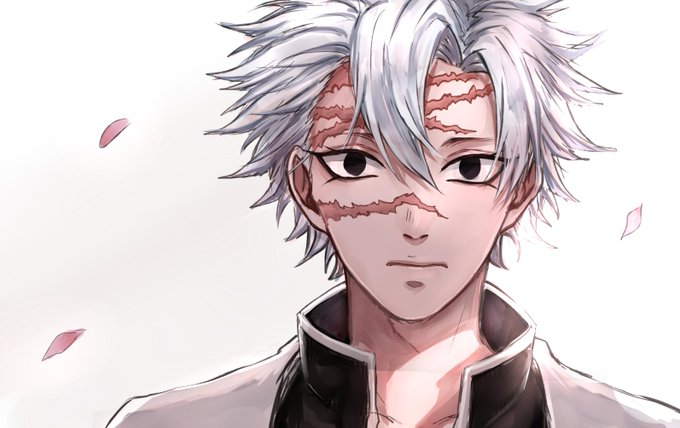 ม๊ะโย ติดรางดาวอยู่คั๊บ 🔞⚔️🦁🍁🐉さんがTwitterに投稿した不死川実弥(鬼滅の刃)のイラスト。