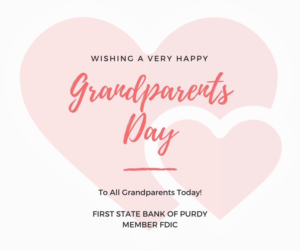 Happy Grandparents Day to all grandparents today! 💕🎉