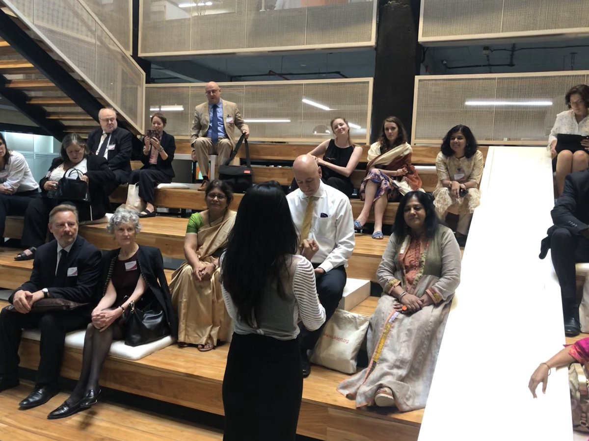 JanakaP's tweet photo. What an honour &amp; privilege to listen 2 #AjitRangnekar, his passion &amp; vision is astounding! Our #UK VCs &amp; @inBritish team had a great time @THubHyd &amp; #RICH meeting w/#startups &amp; #innovators to discuss collaboration. #UKIERI #FutureEd #InnovationIsGREAT @UKinHyderabad @HiHyderabad https://t.co/NoordZX4Zl