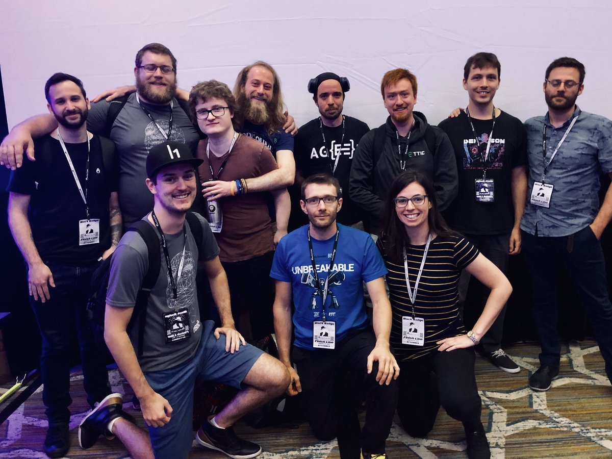 Team Jardinage! 1st place winners of the IoT Village CTF! 43,000 points! 

Awesome job! So happy you played! #derbycon <a href="/DerbyCon/">DerbyCon</a>
