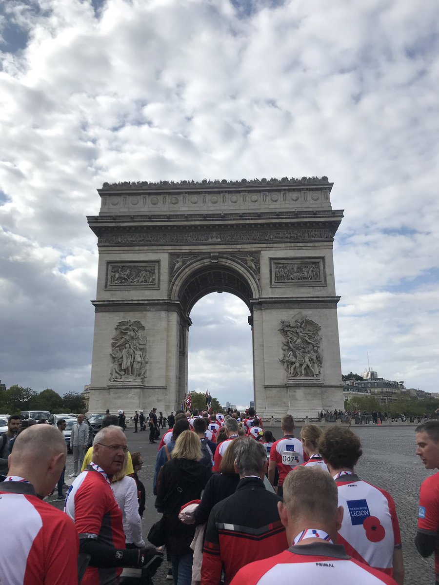 #PedalToParis done. Thank you <a href="/PoppyLegion/">Royal British Legion</a>
