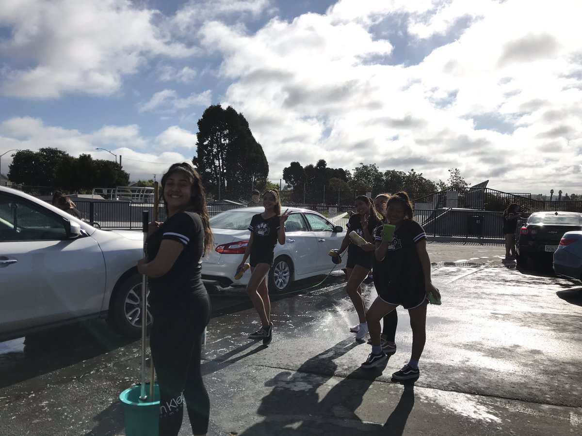 Car wash today until 1:00 at Ramsey park. Come support WHS cheer