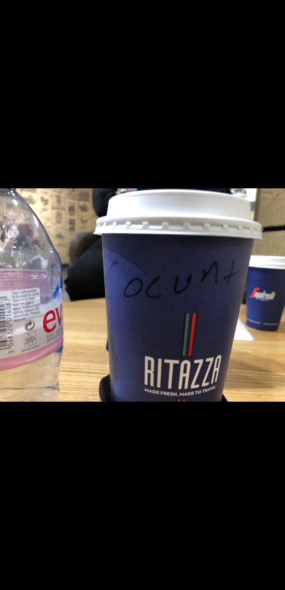 Special_Koozy's tweet photo. @perfectionvalet It could be worse, my colleague once complained about how long his coconut latte was taking and this is what he got named #cocunt https://t.co/Z6bPNNcndp