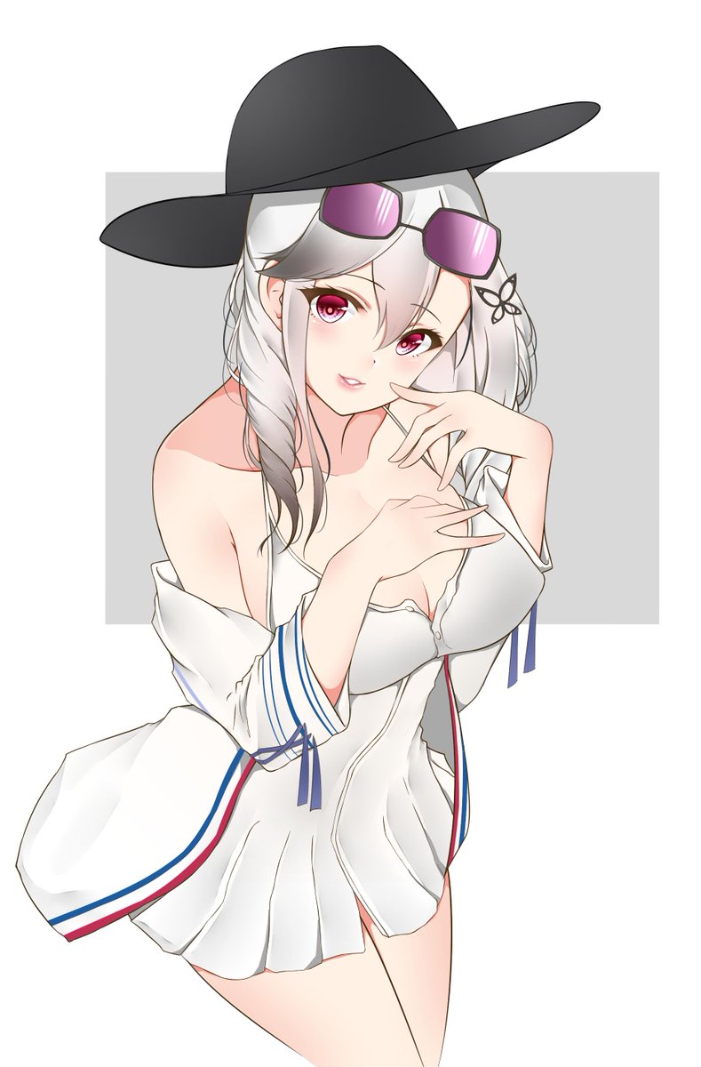 アズレン ダンケルクを描きました アズールレーン ダンケルク もちあゆ仔のイラスト