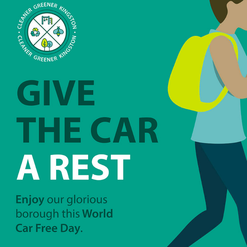 RBKingston's tweet photo. Give the car a day off this #CarFreeDay and try one of the #GoCyle routes https://t.co/NibPHwQv9Y https://t.co/bS66j4nzmE