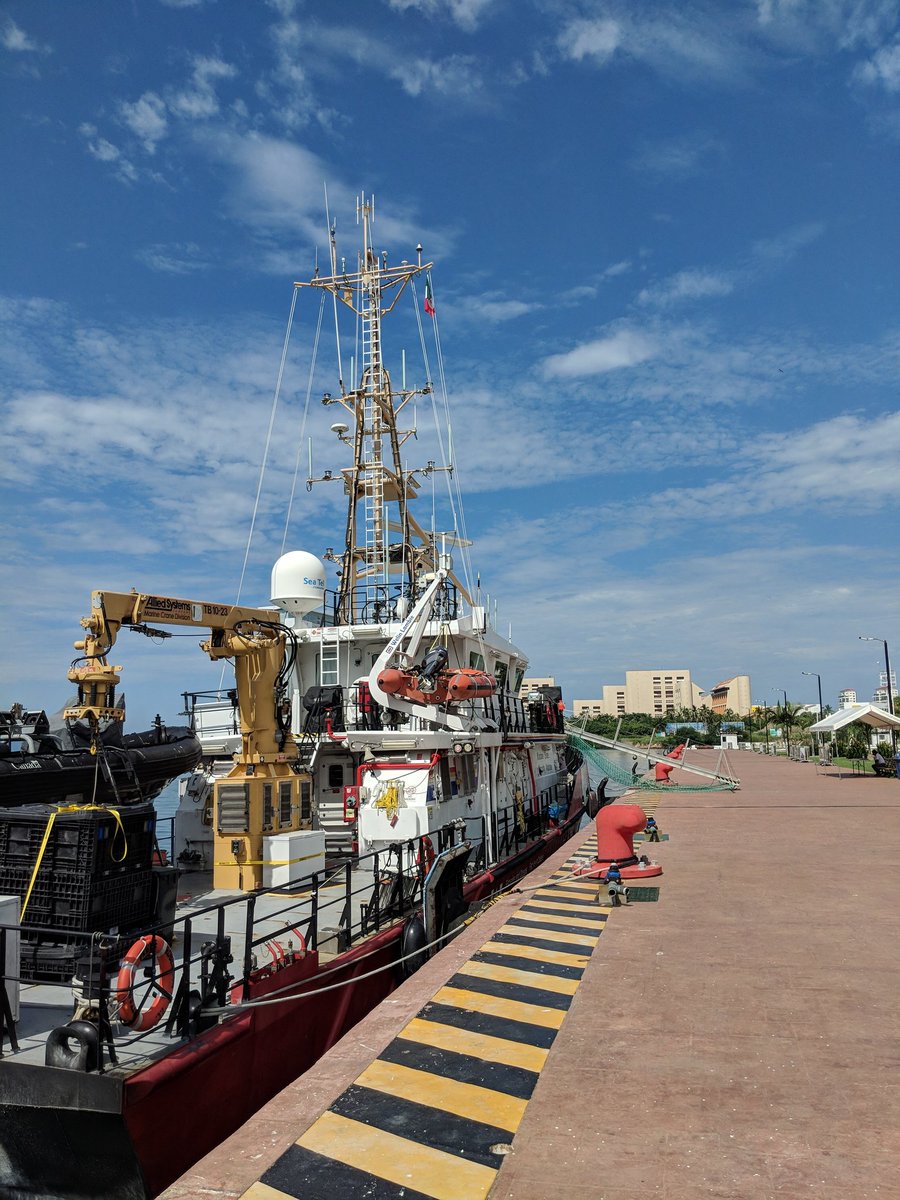 Easy steam at 14kt up to Puerto Vallarta for a splash of fuel #Robertson