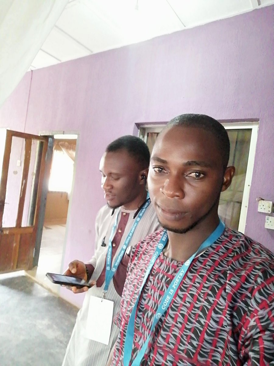 <a href="/ccyjayy/">chuma okoye</a>, <a href="/psarmmiey/">Sam</a>  live <a href="/WPIjebu/">WordPress Ijebu Community</a> #WordPress #doaction Hackathon 2019