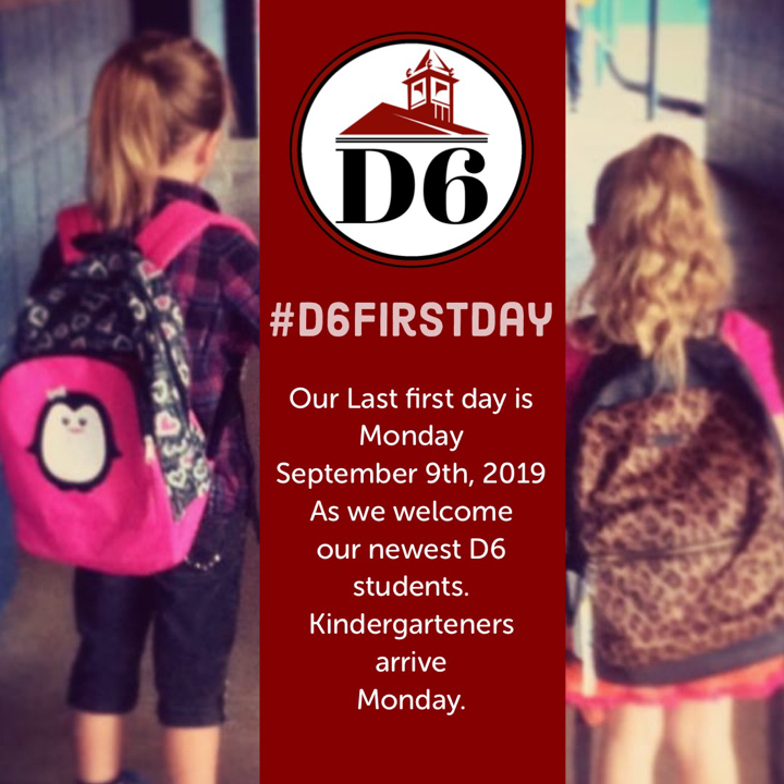 CPSD6MRE's tweet image. Tomorrow we welcome our newest students. Remember to share your photos with us.   😊
 #D6BetterTogether #D6FirstDay