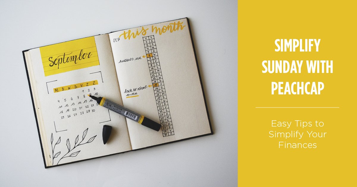 PeachCapInc's tweet photo. Have you heard the rule of thumb that you should save 20% of your income, but are intimidated about getting started? Start September off right by saving 1% with a goal of increasing with each paycheck! #simplifysunday #peachcap #simplifyyourfinances https://t.co/miuRjIuQ0N