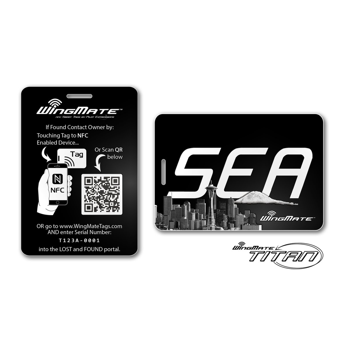 WingMate_Tags's tweet photo. SPECIAL EDITION! Seattle-Tacoma (SEA) WingMate Titan Luggage Tag now available! Check it out at https://t.co/u3IyMl7qVI
#Seattle #SEA #travel #travellife #traveltips #travelgear #TravelTheWorld https://t.co/DBPVzaTR9r
