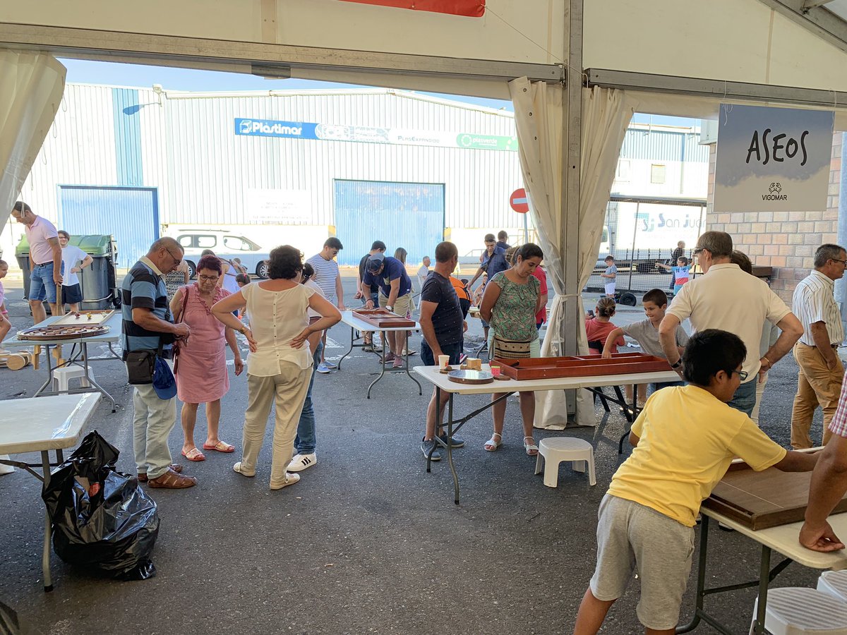 Seguimos con vistas increíbles y juegos populares!!! #festadomariscodevigo2019 #festadomariscovigo #fiestadelmariscovigo2019 #vigomar2019