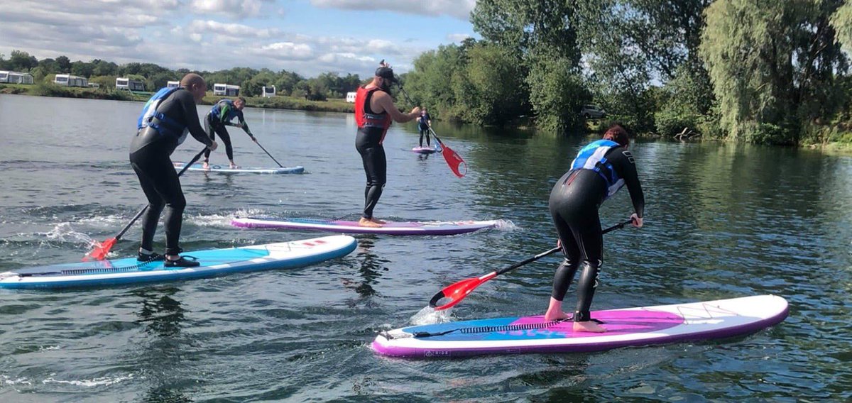 YorkTriClub's tweet photo. Social hijinx of some members this week as they spent Saturday Stand up paddle boarding- some clearly spending more time than others in the water! #wateraddicts #alternativetraining #social https://t.co/OeDOgsT3Ba