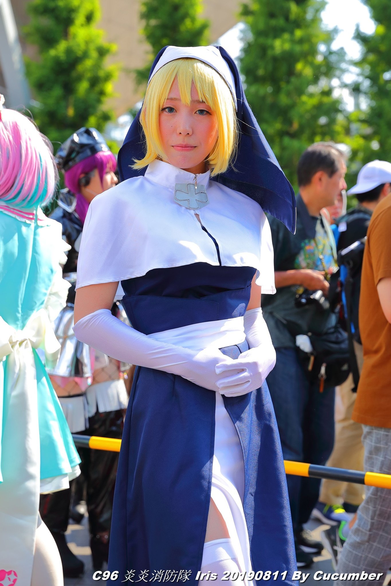 Amazon.co.jp: 炎炎ノ消防隊 アイリス コスプレ衣装 舞台演出服