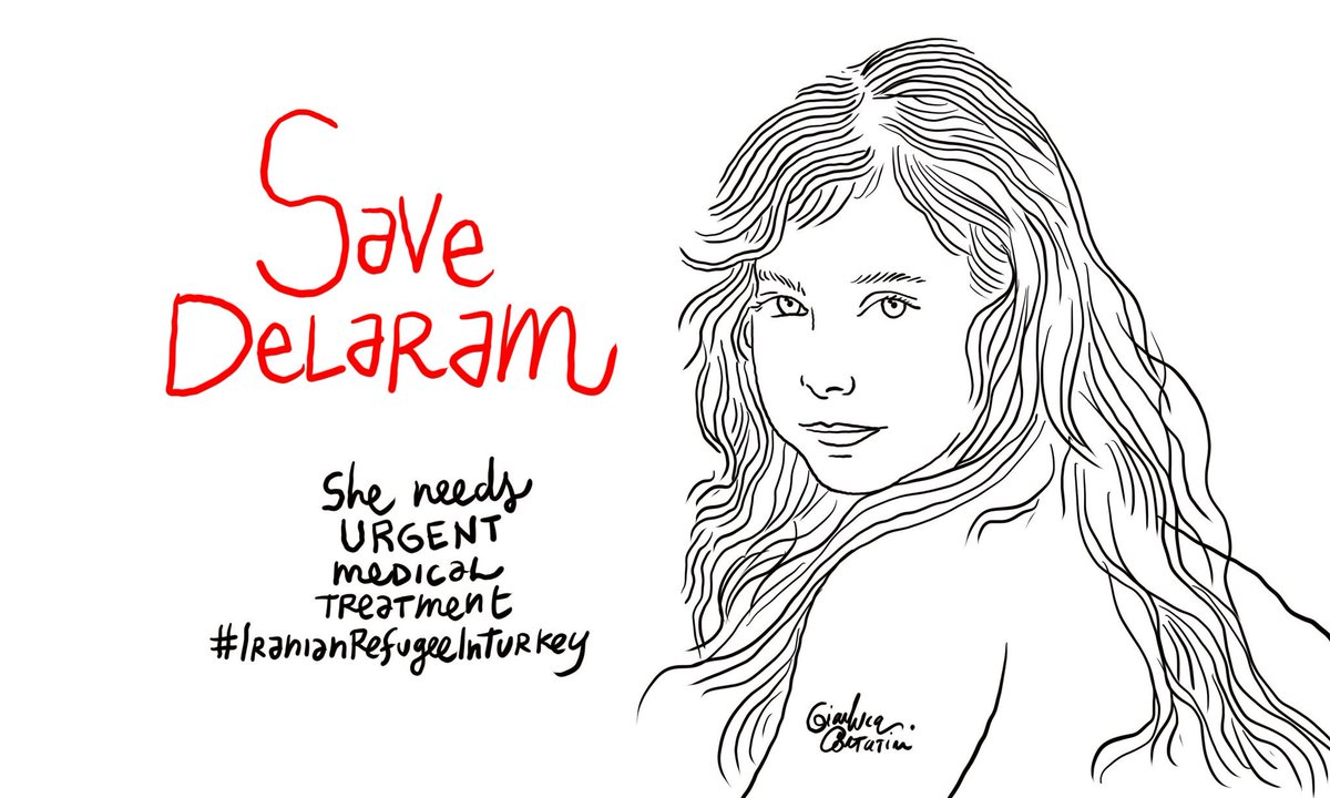 SyedSakilAhmed3's tweet image. My urge to all #HumanRights activist and organizations, please support #Delaram, the #IranianRefugeesInTurkey
Suffering serious health problems.
#DelaramNeedsACureASAP
@UNHumanRights 
@Refugees
@Arezo_2019 
@amnesty 
@EUCouncil
@Stephen_Quentin 
@mbachelet 
@FedericaMog 
@hkia62