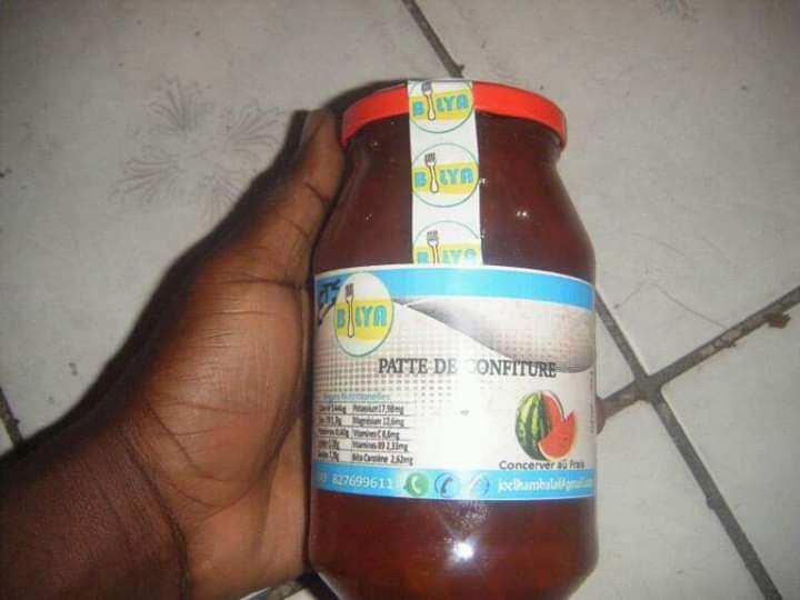 ypard_rdc's tweet photo. @ypard_rdc ne cessera jamais d'étonner! @billy18061993 lance #Bilya, une confiture à base de #pastèque disponible à #Kinshasa. @resojec @KashKadima @BillyKambale1 @MathePayPay @bondongam @SuisseRDC @J_Roback @UEenRDC @FAOAfriqueCent @FAO @PNUDRDC @Makutano4Y @LokalePrisca. https://t.co/EfYQr1KpB1
