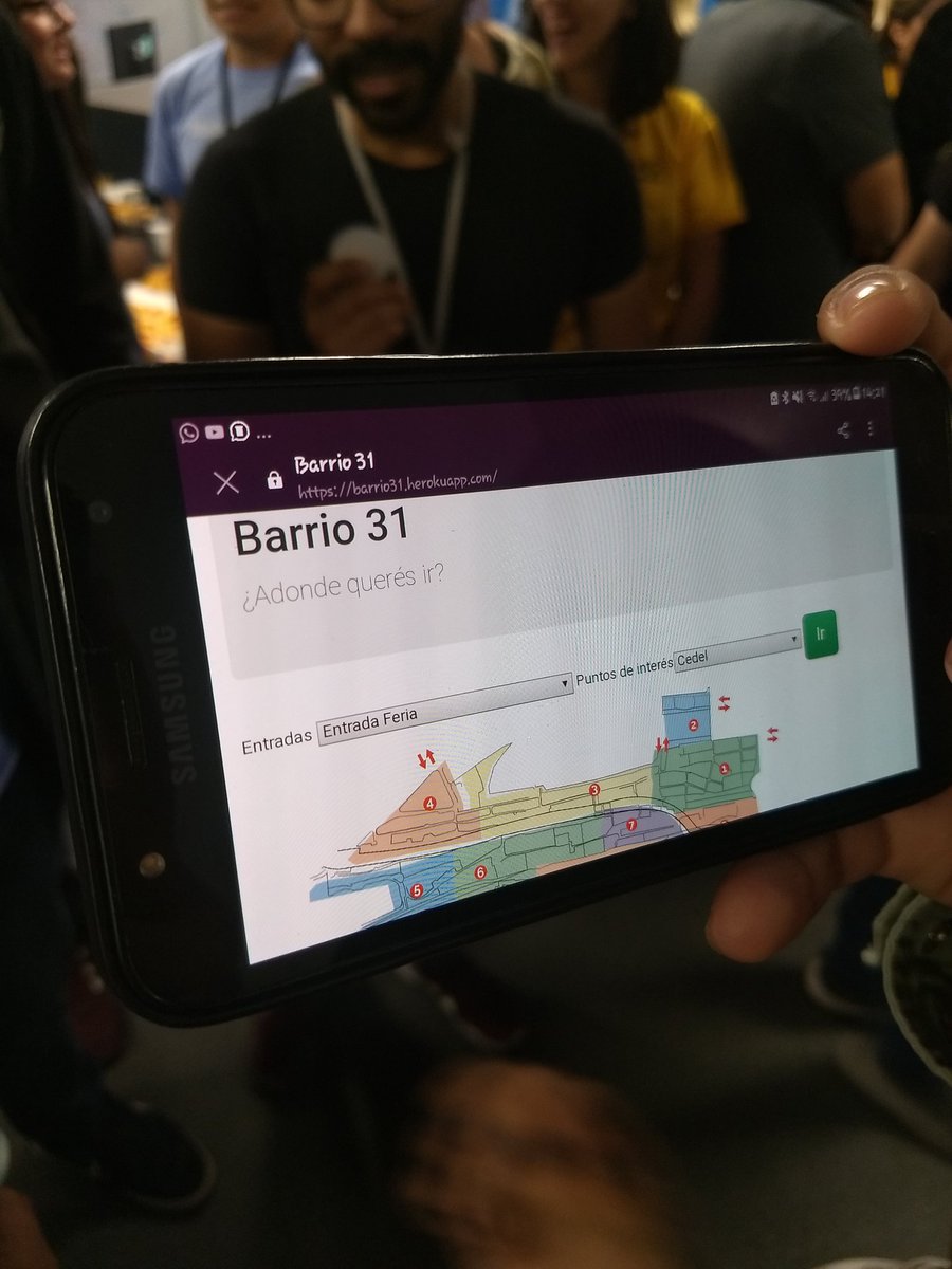 Un mapeo de necesidades particulares de barrios. Como por que entrada puede pasar una ambulancia, o por cual un camion de bomberos. Muy interesante. #ForGoodBA <a href="/Devs4Good/">Devs4Good</a>