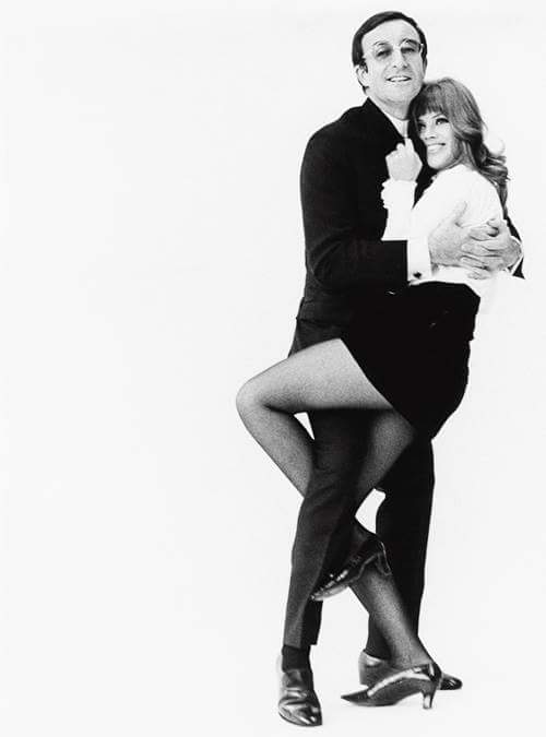 Happy birthday Peter Sellers with wife Britt Ekland.  