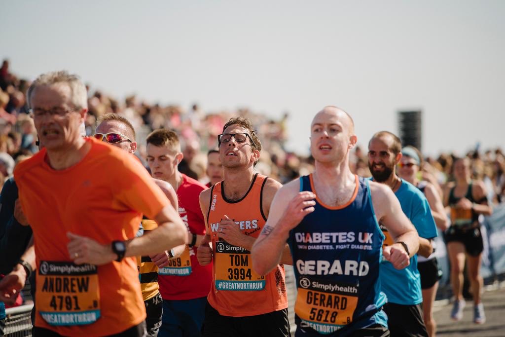 Great_Run's tweet photo. Congratulations to everyone who took part at the @SimplyhealthUK #GreatNorthRun today. It was amazing as always! ❤️🙌 https://t.co/DLnIRxqslB