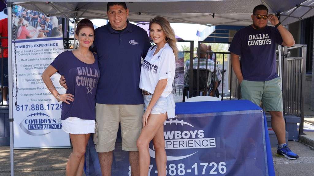Getting the #CowboysXP party started <a href="/Tailgatetavern/">Tailgate Tavern</a> with <a href="/MykelTovar/">AIRDROP SUPPORT ⭐</a> &amp; <a href="/CowboysXP/">Cowboys Experience</a>!