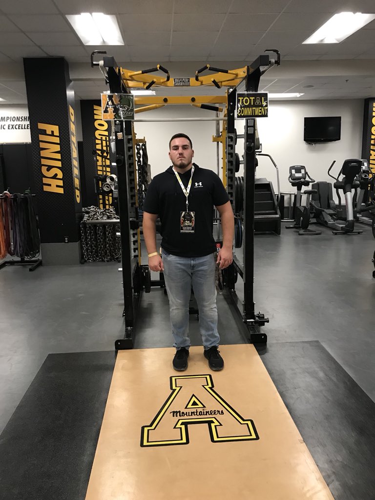 CalebGodfree's tweet image. Great visit to App State #GoApps