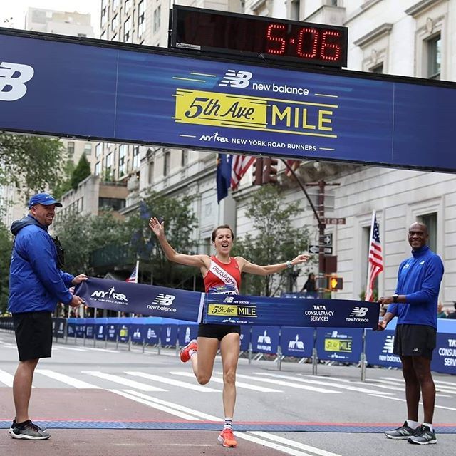 ProspectParkTC's tweet photo. Boom! This happened this morning. Gooooooo, Joelle!!!! 📸 @nyrr #gopptc #slowdownforwhat #nb5thavemile https://t.co/neyJy6OuZs https://t.co/qiepLTeTQr